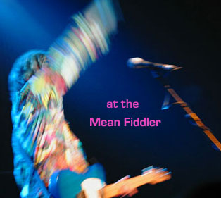 At the Mean Fiddler. Photo of Robyn Hitchcock by Bob Cooper