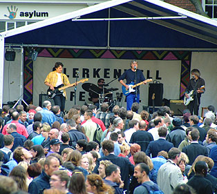 The Clerkenwell Festival. Photo by Bob Cooper