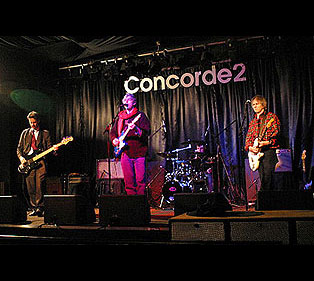 At the Concorde2 in Brighton. Photo by Bob Cooper